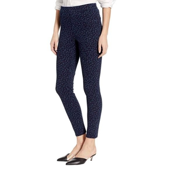SPANX Denim Leopard Ankle Jean-ish Leggings - Picture 4 of 12